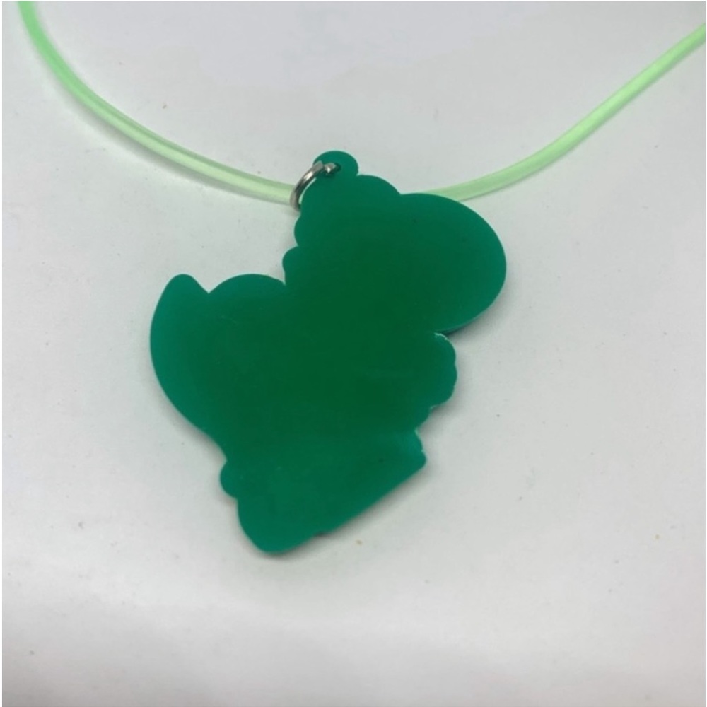 New Unisex Yoshi Lovers Nintendo Figure Pendant Adjustable Necklace - Picture 5 of 9